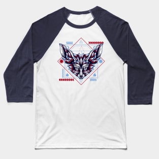 red fox cartoon Baseball T-Shirt